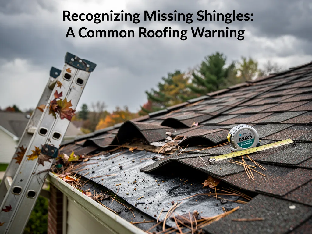 Recognizing Missing Shingles: A Common Roofing Warning