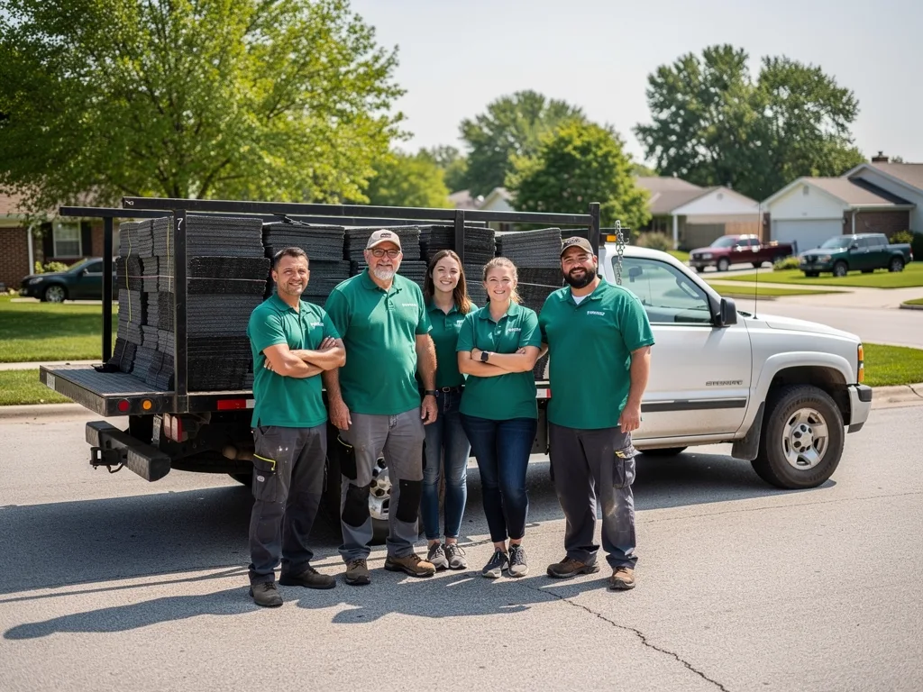 Indiana Roofing Repair team