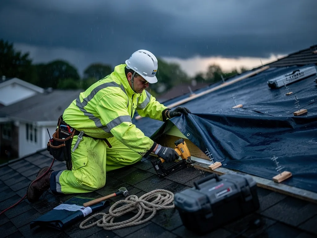 Emergency Roof Tarping